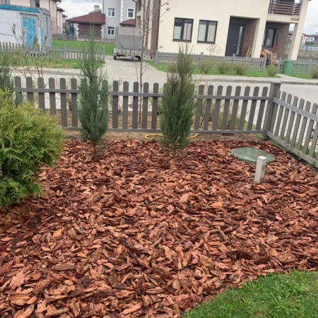 Кора Лиственницы 55л. Фракц. 6-10 см.