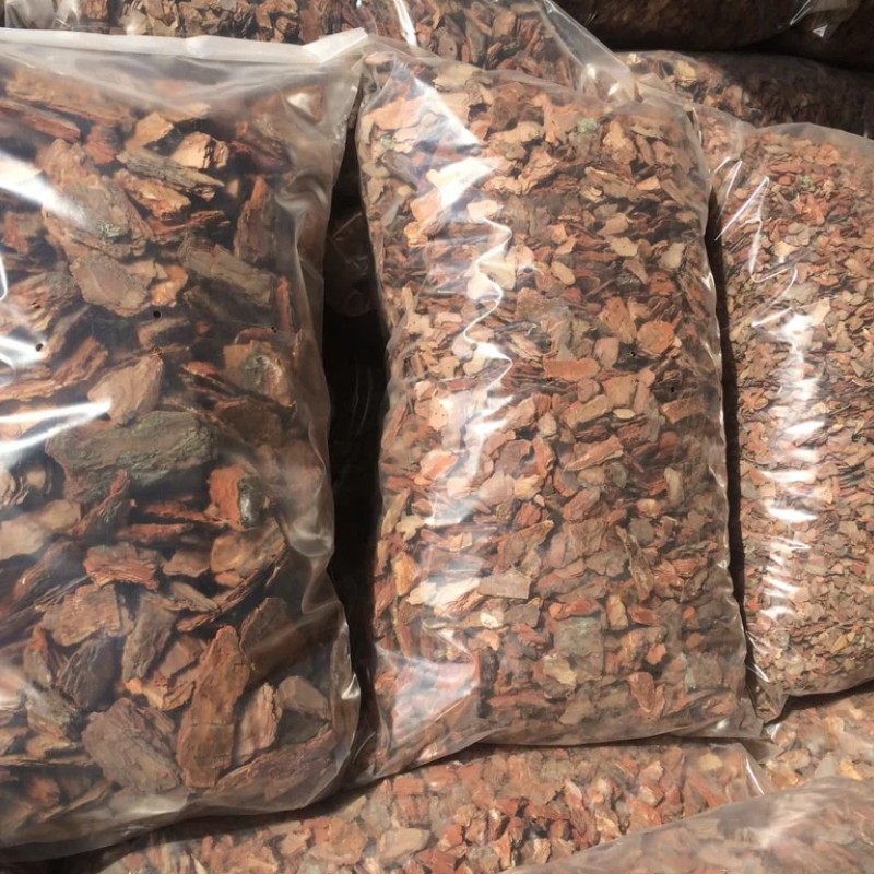 Кора Лиственницы 55л. Фракц. 6-10 см.