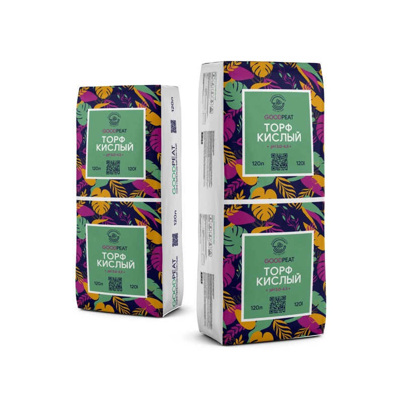 Торф кислый 120L